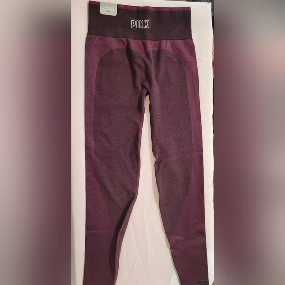 Pink seamless leggings - Picture 2 of 4